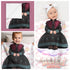 Personalized Fleece Baby Blanket – Princess Anna Style | Custom Name & Birthday Fairytale Background